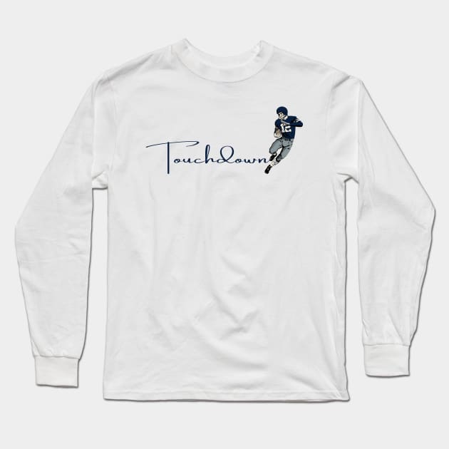 Touchdown Cowboys! Long Sleeve T-Shirt by Rad Love